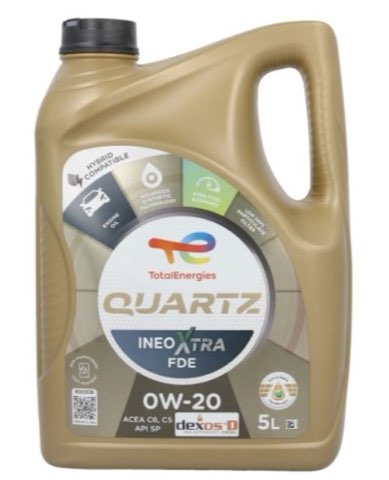 TotalEnergies Quartz Ineo Xtra FDE 228318 Engine Oil — 5L