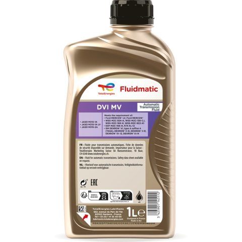 TotalEnergies Fluidmatic DVI MV 228742 Automatic Transmission Fluid — 1L, photo 2