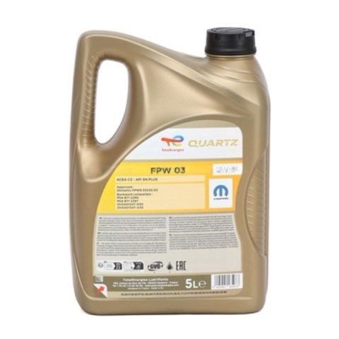 TotalEnergies Quartz 235959 Engine Oil — 5L 5W-30 ACEA C3, photo 2