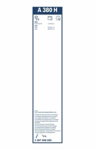 Bosch 3 397 008 050 Aerotwin Rear Wiper Blade — 380mm, photo 2