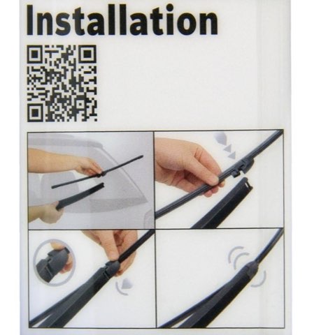 Bosch 3 397 011 004 Rear Wiper Blade — 350mm, photo 2