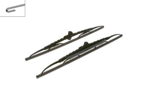 Bosch 3 397 118 566 Wiper Blade Twin Spoiler — 500/475mm