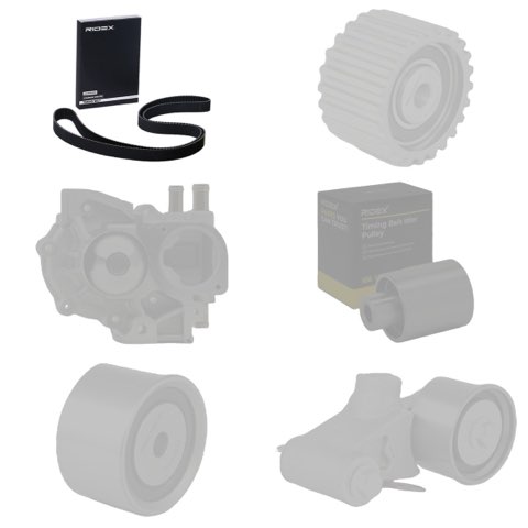 Ridex 3096W0135 Water Pump and Timing Belt Kit, photo 2