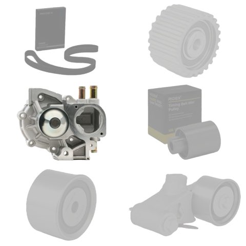 Ridex 3096W0135 Water Pump and Timing Belt Kit, photo 3