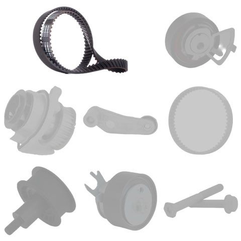 Ridex 3096W0186 Water Pump and Timing Belt Kit, photo 2