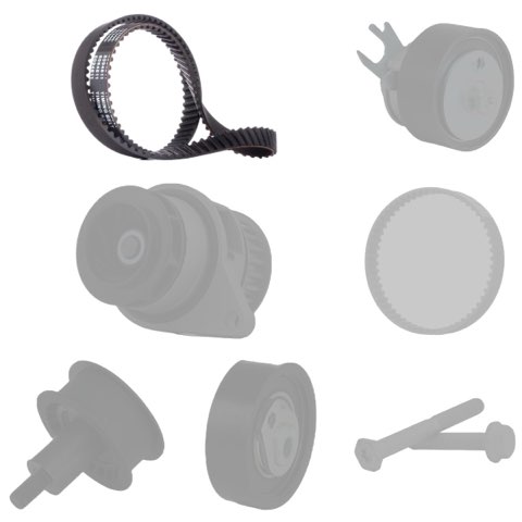 Ridex 3096W0196 Water Pump and Timing Belt Kit, photo 2