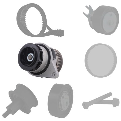 Ridex 3096W0196 Water Pump and Timing Belt Kit, photo 3
