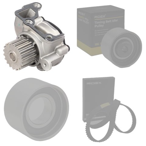 Ridex 3096W0274 Water Pump and Timing Belt Kit, photo 2