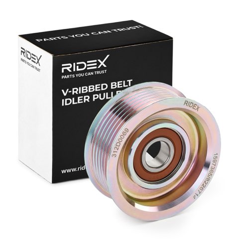 Ridex 312D0069 Deflection / Guide Pulley, photo 2
