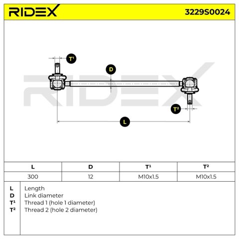 Ridex 3229S0024 Anti-Roll Bar Link, photo 3