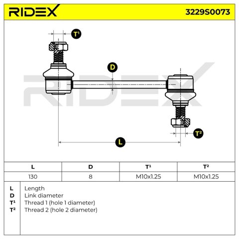 Ridex 3229S0073 Anti-Roll Bar Link, photo 3