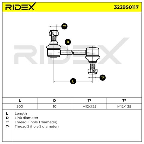 Ridex 3229S0117 Anti-Roll Bar Link, photo 3