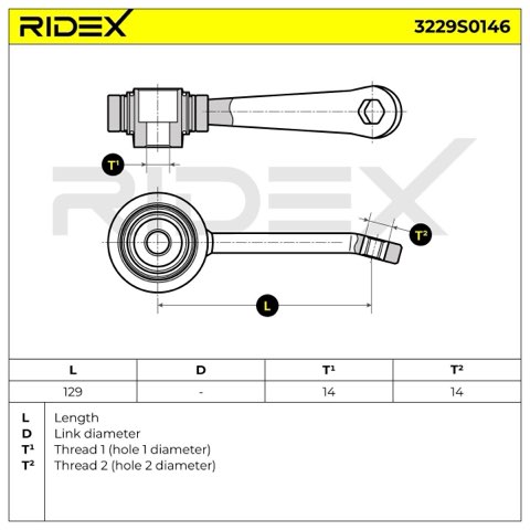 Ridex 3229S0146 Anti-Roll Bar Link, photo 3