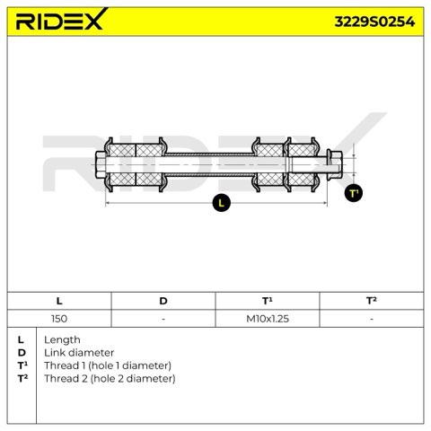 Ridex 3229S0254 Anti-Roll Bar Link, photo 3