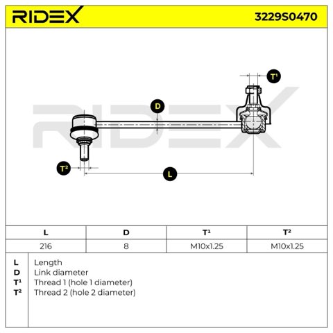 Ridex 3229S0470 Anti-Roll Bar Link, photo 3