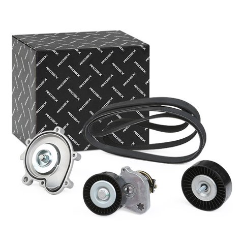 Ridex 4172P0003 Water Pump + V-Ribbed Belt Kit, photo 2