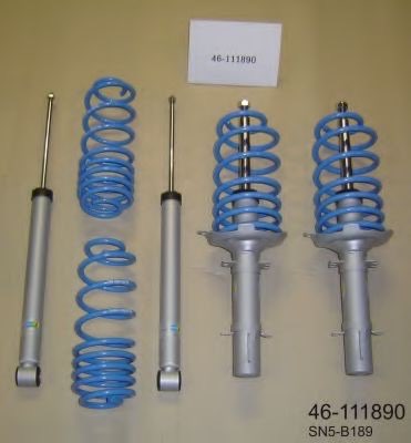 Bilstein 46-111890 Suspension Kit, Coil Springs / Shock Absorbers