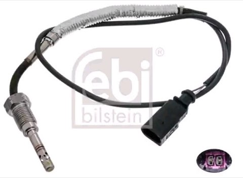 Febi Bilstein 49276 Exhaust Gas Temperature Sensor (EGT), Behind Exhaust Turbocharger