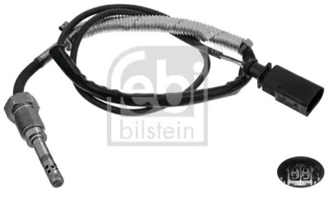 Febi Bilstein 49280 Exhaust Gas Temperature Sensor (EGT), Behind Exhaust Turbocharger