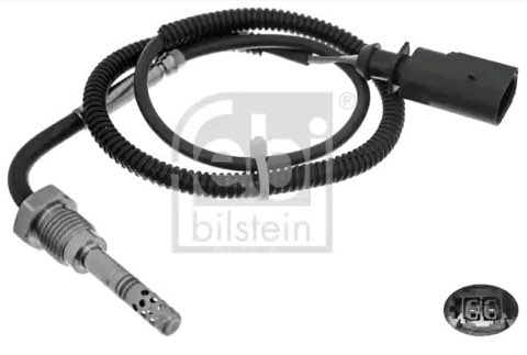 Febi Bilstein 49284 Exhaust Gas Temperature Sensor (EGT), Before Soot