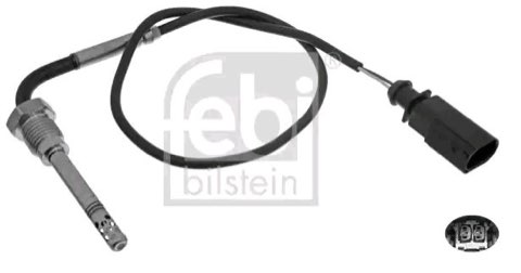 Febi Bilstein 49294 Exhaust Gas Temperature Sensor (EGT), Before Soot
