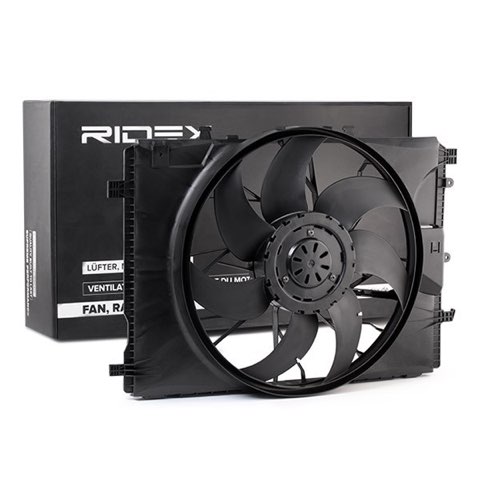 Ridex 508R0142 Fan, Radiator, photo 2