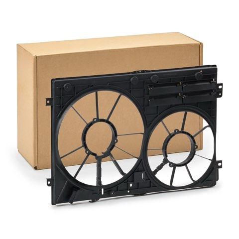 Ridex 508R0254 Fan, Radiator, photo 2