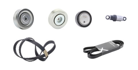 Ridex 542R0235 V-Ribbed Belt Set