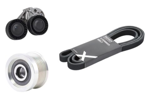 Ridex 542R0246 V-Ribbed Belt Set