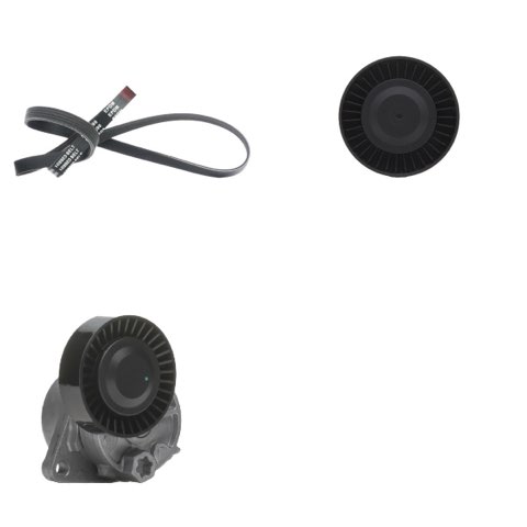 Ridex 542R0260 V-Ribbed Belt Set