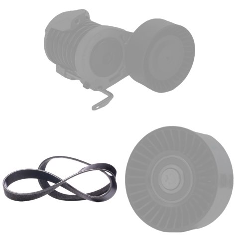 Ridex 542R0358 V-Ribbed Belt Set, photo 3