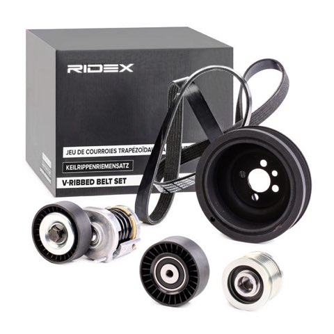 Ridex 542R0394 V-Ribbed Belt Set, photo 2