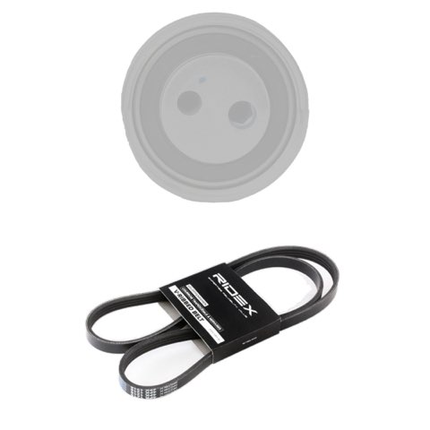 Ridex 542R0434 V-Ribbed Belt Set, photo 3