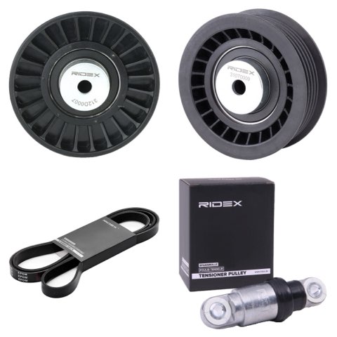 Ridex 542R0436 V-Ribbed Belt Set