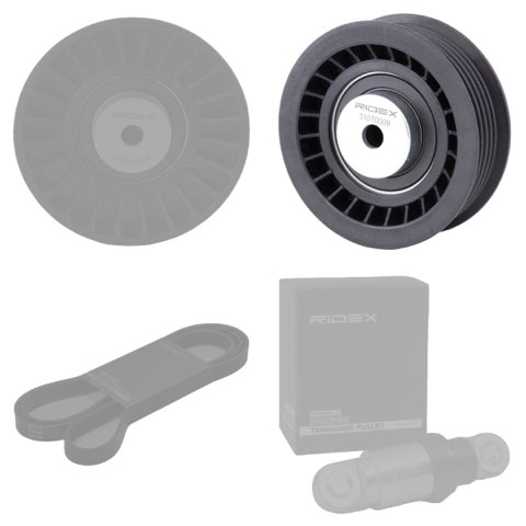 Ridex 542R0436 V-Ribbed Belt Set, photo 3