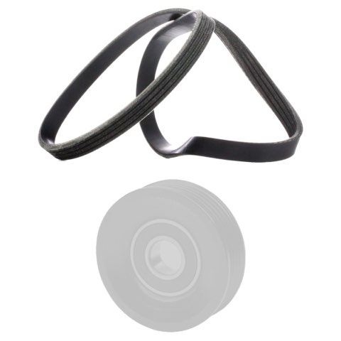 Ridex 542R0437 V-Ribbed Belt Set, photo 2