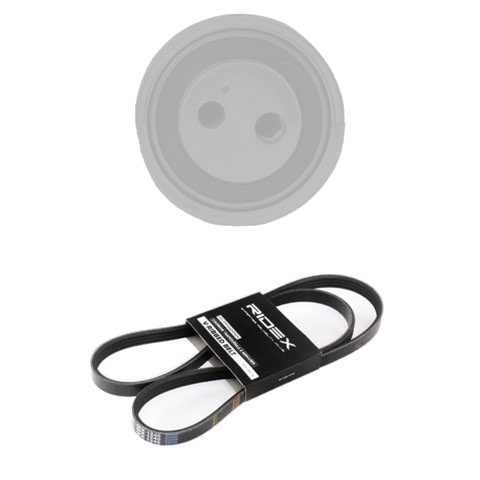 Ridex 542R0464 V-Ribbed Belt Set, photo 3