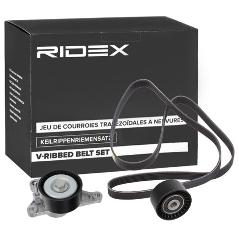 Ridex 542R0504 V-Ribbed Belt Set