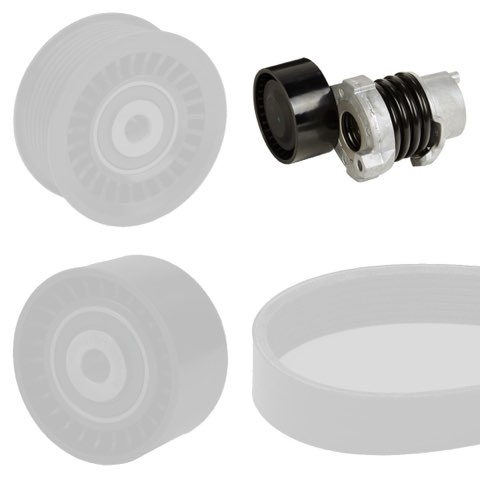 Ridex 542R0516 V-Ribbed Belt Set, photo 3