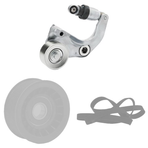 Ridex 542R0527 V-Ribbed Belt Set, photo 2