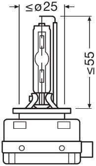 Osram 66140 Xenon Bulb, photo 7