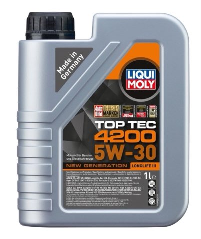 Liqui Moly Top Tec 4200 5W-30 Engine Oil 1L, photo 5
