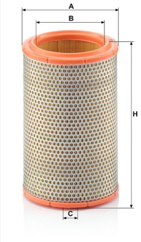 Mann-Filter C 1387 Air Filter, photo 2