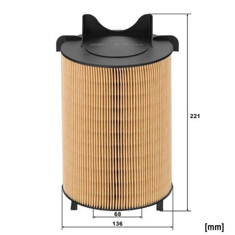 Mann-Filter C 14 130 Air Filter, photo 2