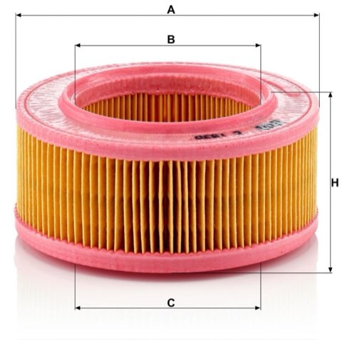 Mann-Filter C 1530 Air Filter, photo 2