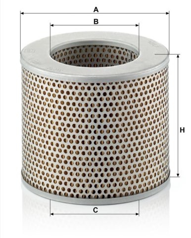Mann-Filter C 1574 Air Filter, photo 2