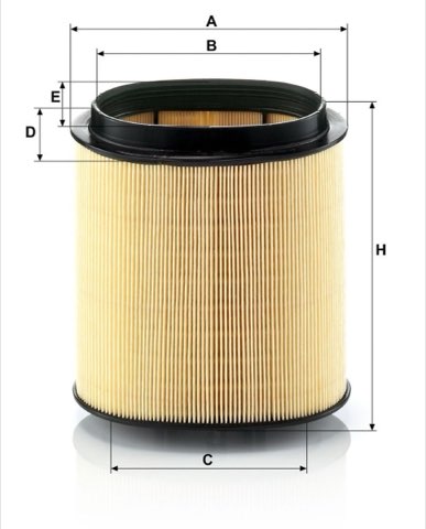 Mann-Filter C 1869 Air Filter, photo 2