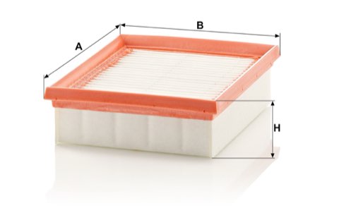 Mann-Filter C 1923 Air Filter, photo 2