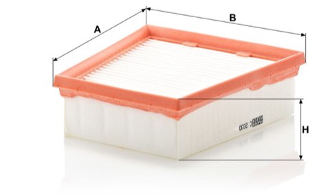 Mann-Filter C 2030 Air Filter