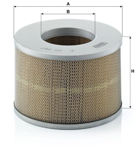Mann-Filter C 22 267 Air Filter, photo 2